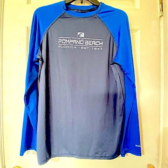 Momentum Men’s long sleeves fishing shirt UV 50 Protection Size Large like new. - Picture 1 of 5